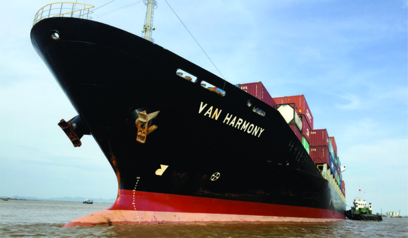 marine salvage Rescue m/v Van Harmony